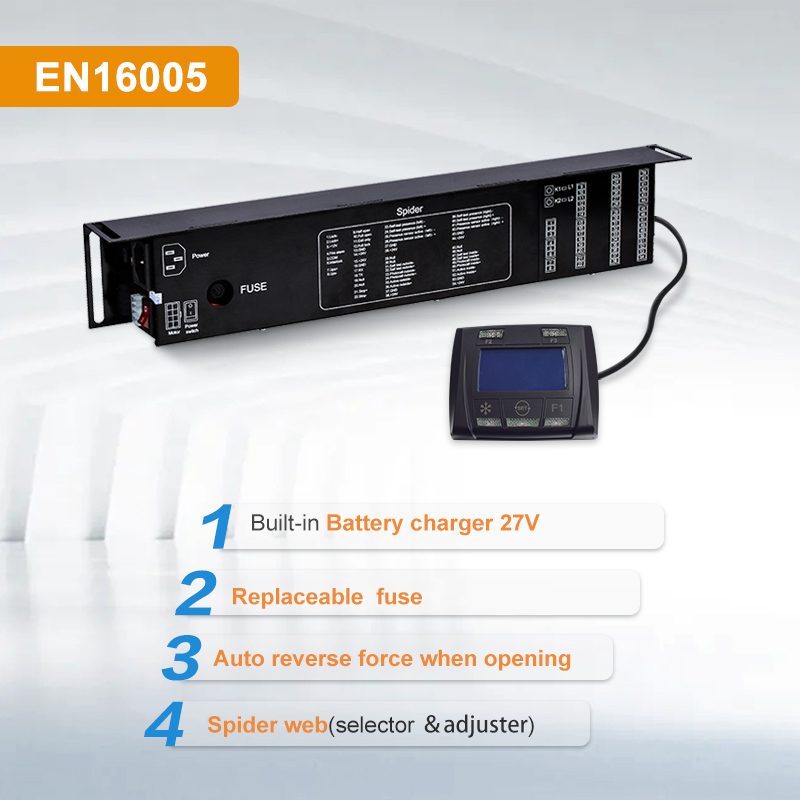 Automatisch schuifdeursysteem EN16005 Hoogwaardige automatische elektrische sensordeuropener