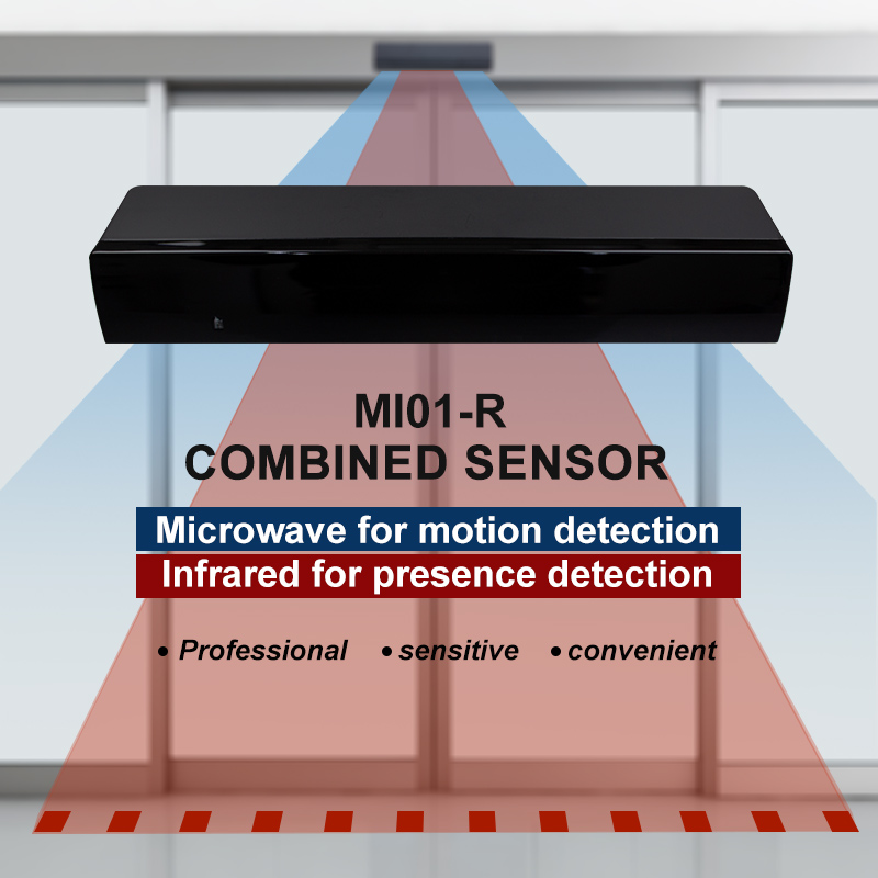 Automatische deursensor gecombineerde sensor